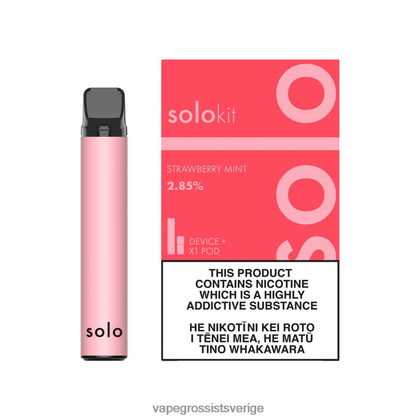 Vape Wholesale Sverige - Solo pod kit jordgubbsmynta L42TJ241